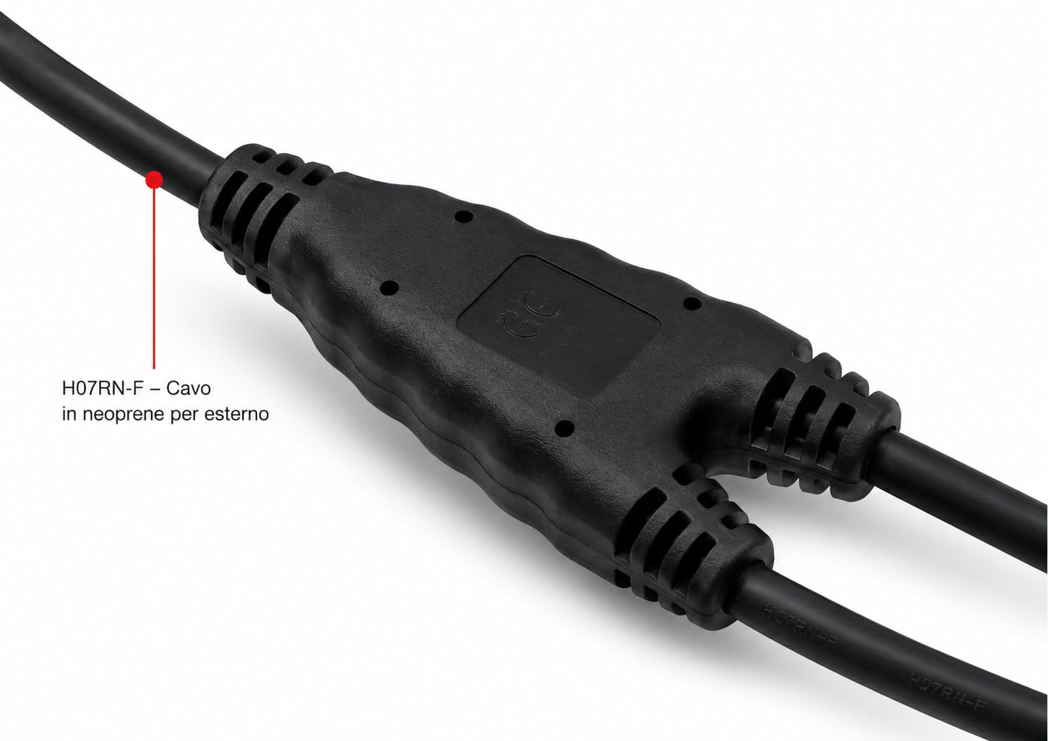 Séparateur électrique CEE 16A 3 pôles IP44 Double prise industrielle Splitter en Y 1 Mâle 2 Femelle