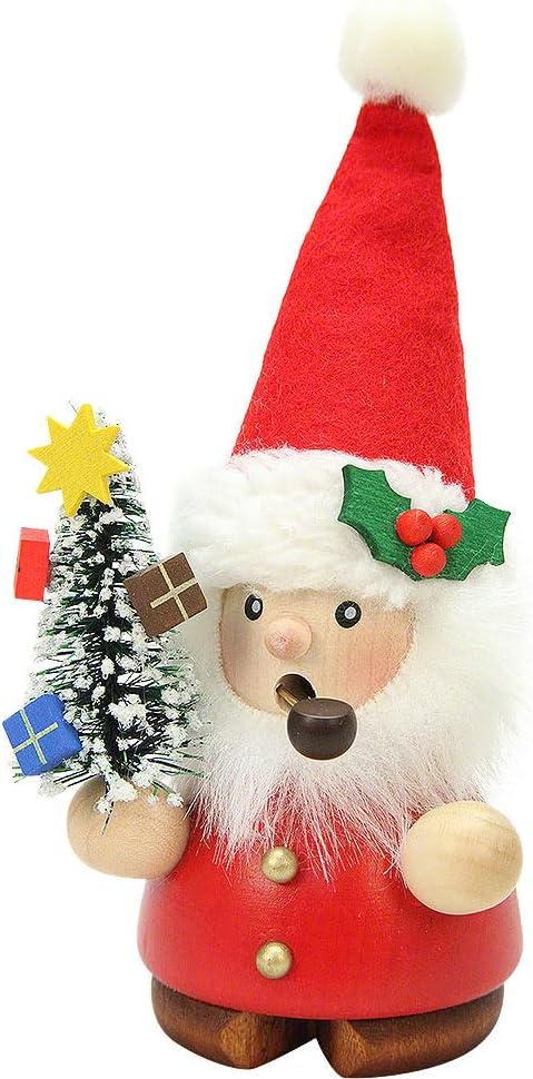 German Incense Smoker Santa Claus - 14cm / 6 inch - Christian Ulbricht