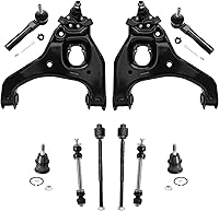 Vista 399 de Detroit Axle - Kit de suspensión delantera de 10 piezas para Chrysler 200 2007-2010 Sebring 2008-2014 Dodge Avenger 2008-2014, 2 brazos de control