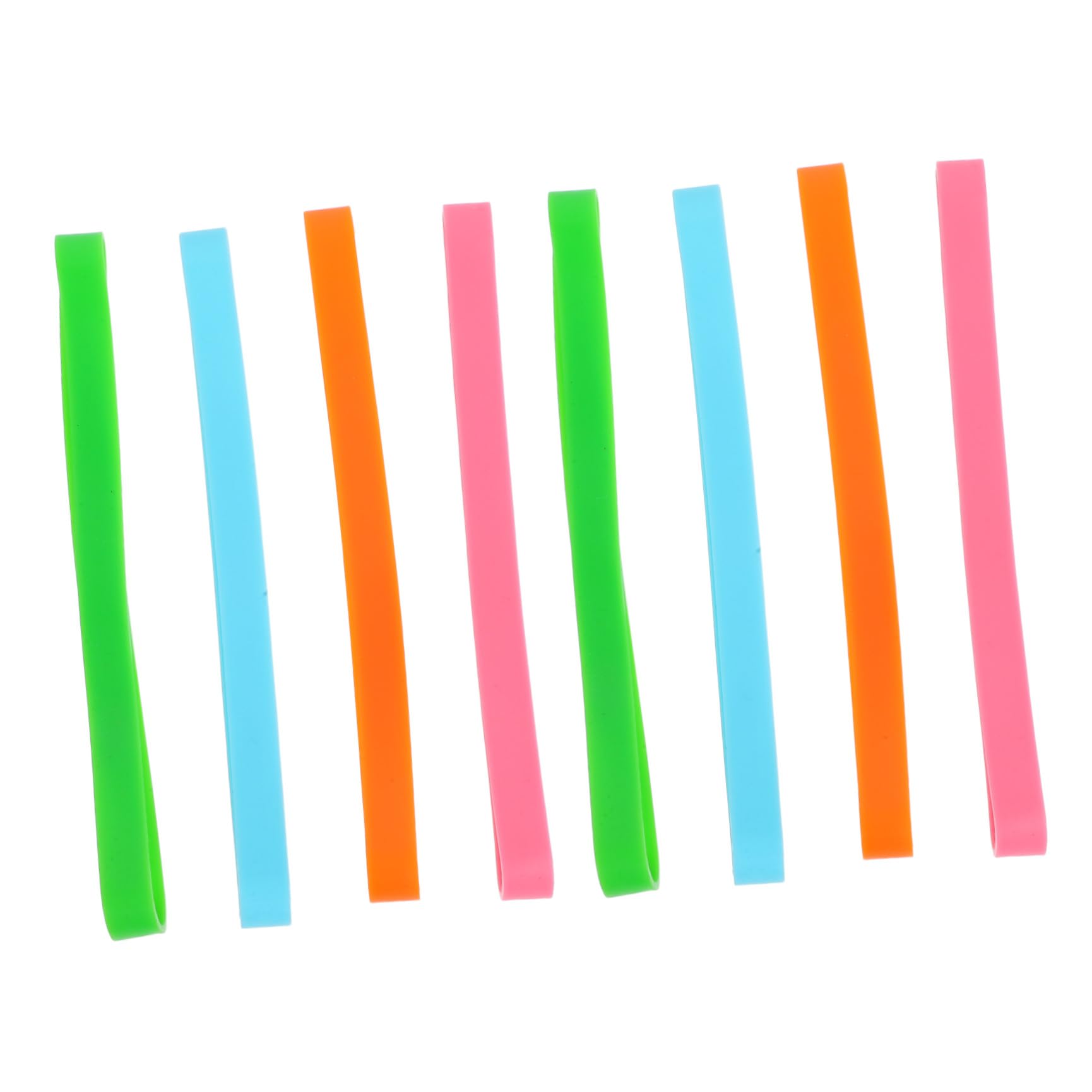 DOITOOL 8 Pièces Bandes Élastiques en Caoutchouc pour Serviette de Plage, Accessoires Indispensables pour Chaises de Croisière, Entretien Facile, Vacances D'été