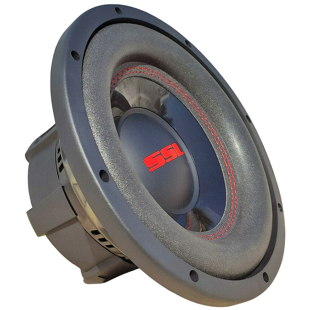 KIT SET PER SOUNDSTORM SSL CG8D 1 subwoofer da 20 cm 8", 400 watt rms e 800 watt max, dvc, dual voice coil, doppia bobina da 4 ohm, per auto o in cassa, 1 pezzo