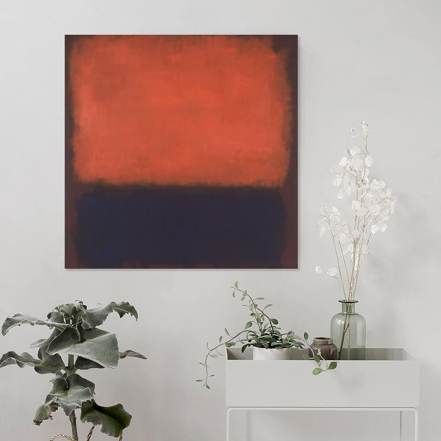 Amazon.co.jp: 有名なマーク・ロスコのポスター《No.14》キャンバス