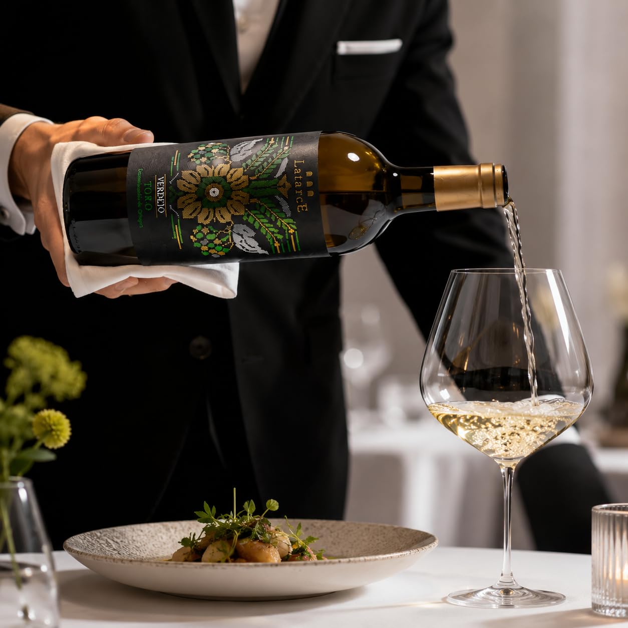 Latarce | Vino Blanco Verdejo Selección | D.O. Toro 100% Verdejo Viñedos 50 Años | 4 Meses en Barrica de Roble Americano | Estuche Individual 75cl | Edición Limitada