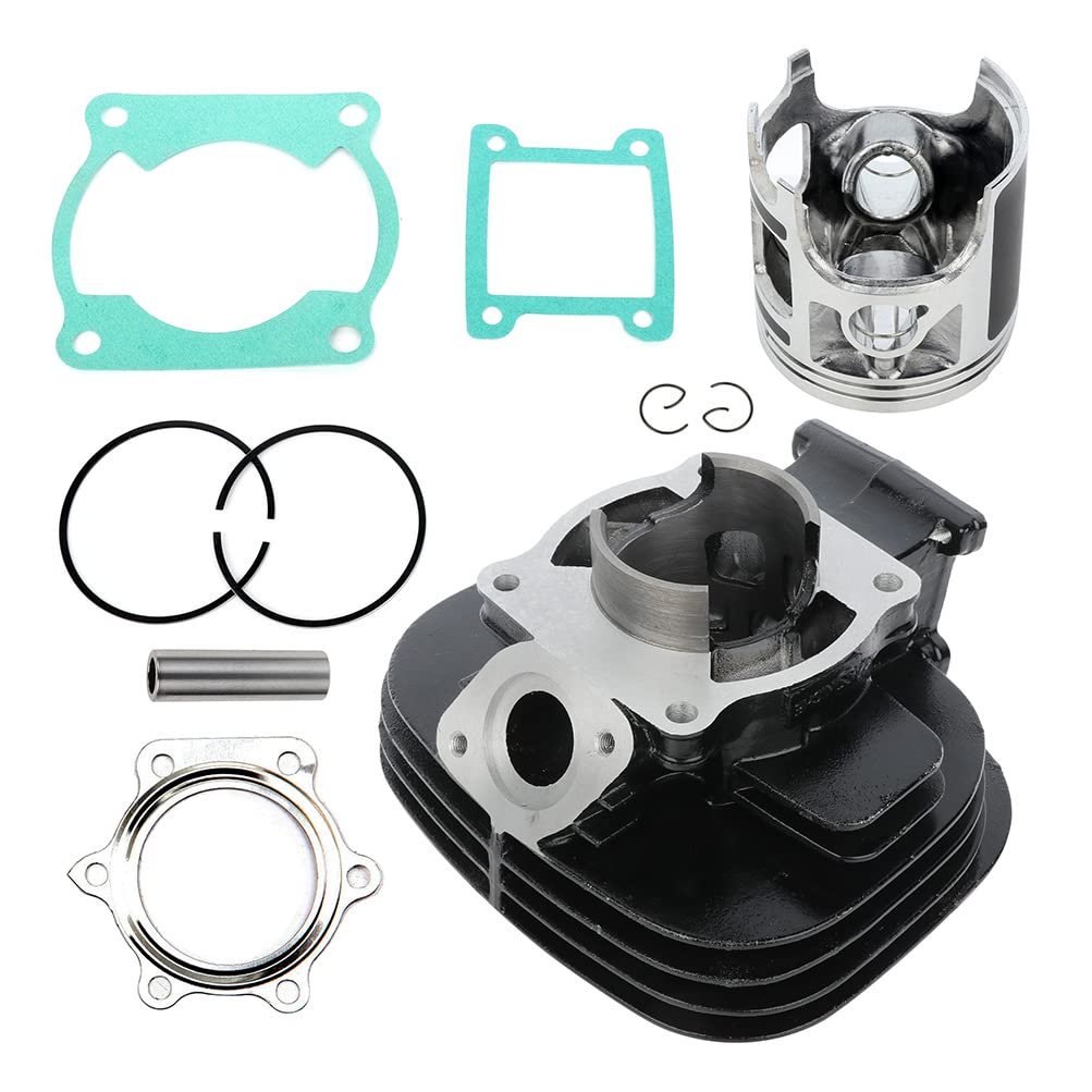 ECCPP New Cylinder Piston Ring Gasket for 1988-2006 for Yamaha Blaster 200 YFS 200 Compatible for Cylinder Piston Gasket Top End Kit