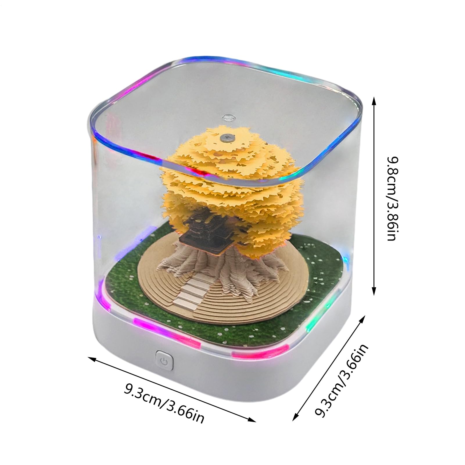 Kalendarz 3D Fortune Tree House 2026 Kalendarz Biurkowy