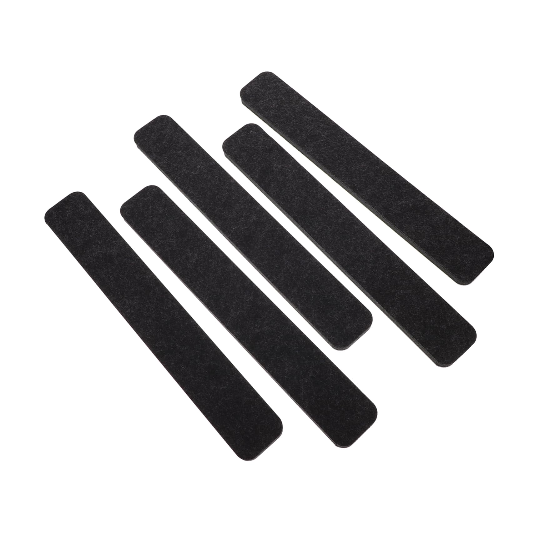Gogogmee 5 Pcs Felt Bulletin Board Strips Self Adhesive Felt Message Board Bar for Stylish DIY Wall Decor Easy Installation Wear Resistant for Home and Office Random Color