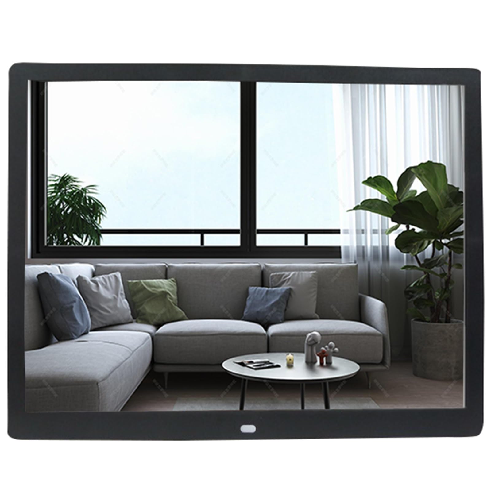 MYUYEE 15-Inch High-Definition Digital Photo Frame, Multi-Functional Electronic Photo Album And Advertising Machine (Black)