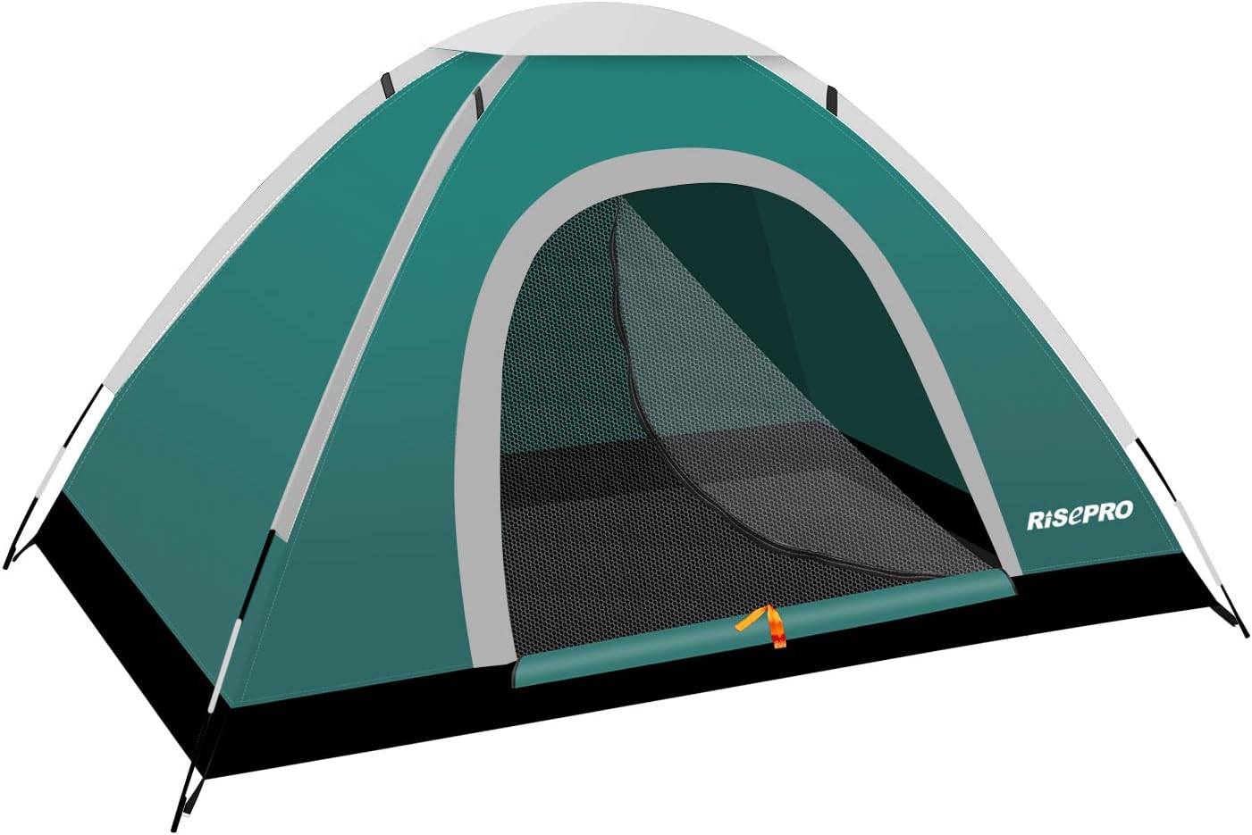 Portable Camping Tent for 2 Persons, Lightweight, Waterproof, Windproof, UV Protection