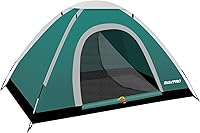 RISEPRO 2-Person Lightweight Portable Camping Tent - Waterproof, Windproof, UV Protection for Hiking & Backpacking