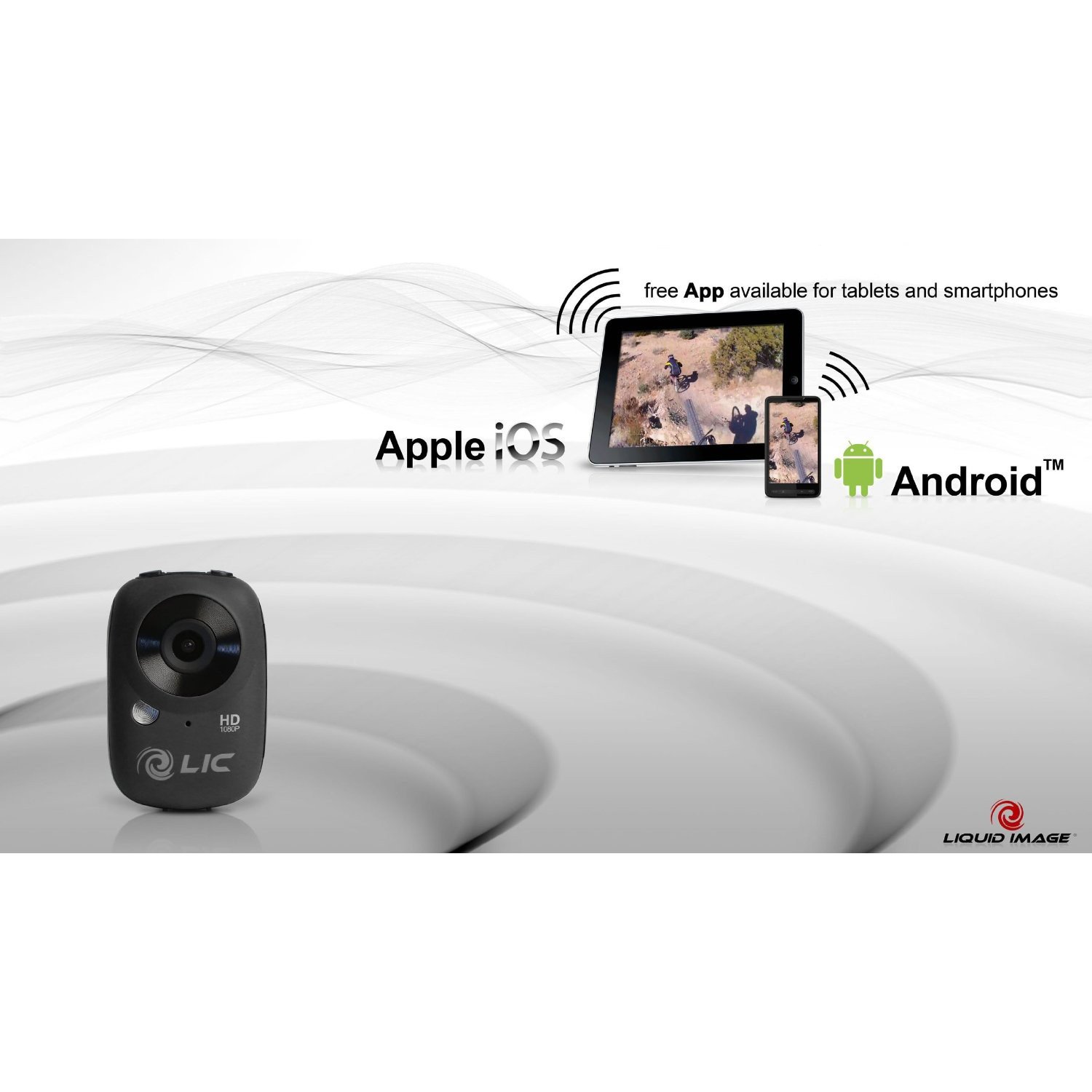 Liquid Image 118521 Action-Cam EGO, Giallo