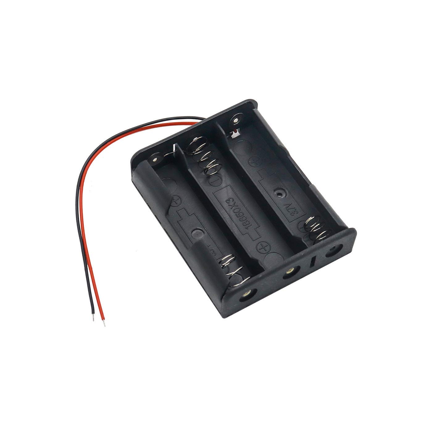 Electronic Spices 18650 Battery Holder For Cell Lithium Battery Holder Box 3.7v 18650 Battery holder 3-Slot - Wire Leads-image-36