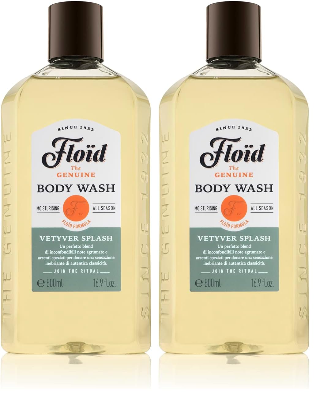 Floïd Duş Jeli - Vetyver Splash (2 paketi)