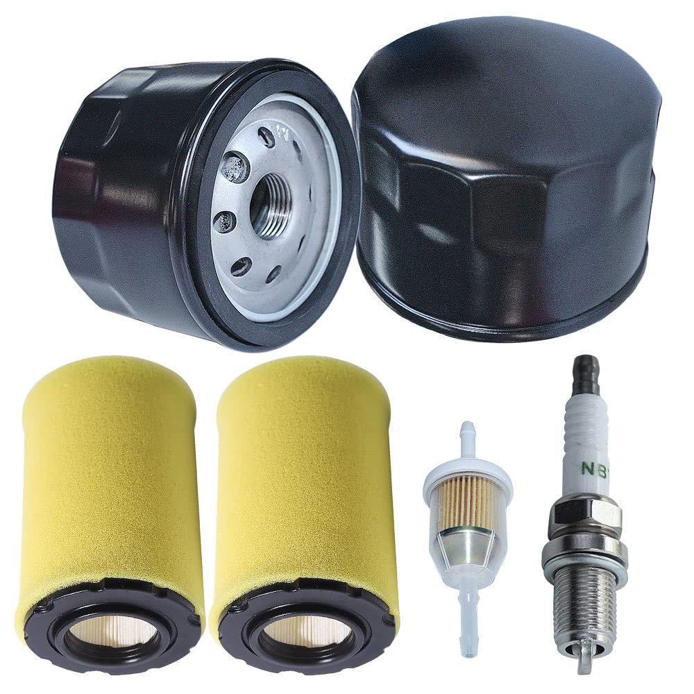 Filtro de Aceite for cortacésped Compatible con AM125424 49065 7007 Aire Bujía