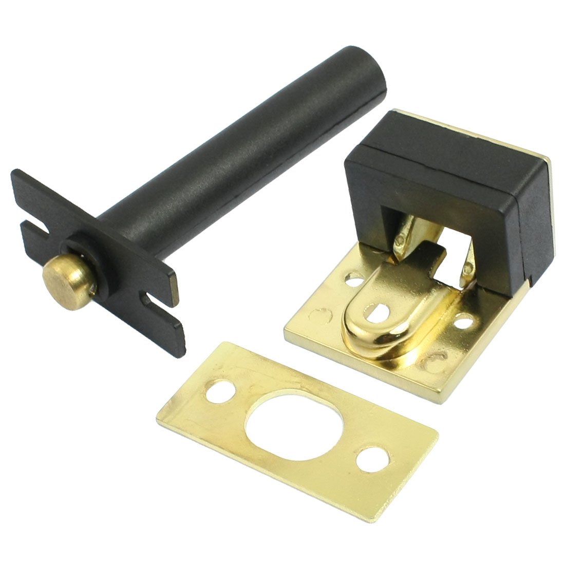 Aexit Gold Tone Clothes Hangers Black Metal Security Protective Door Hidden Children's Clothes Hangers Anti-Theft Deduction