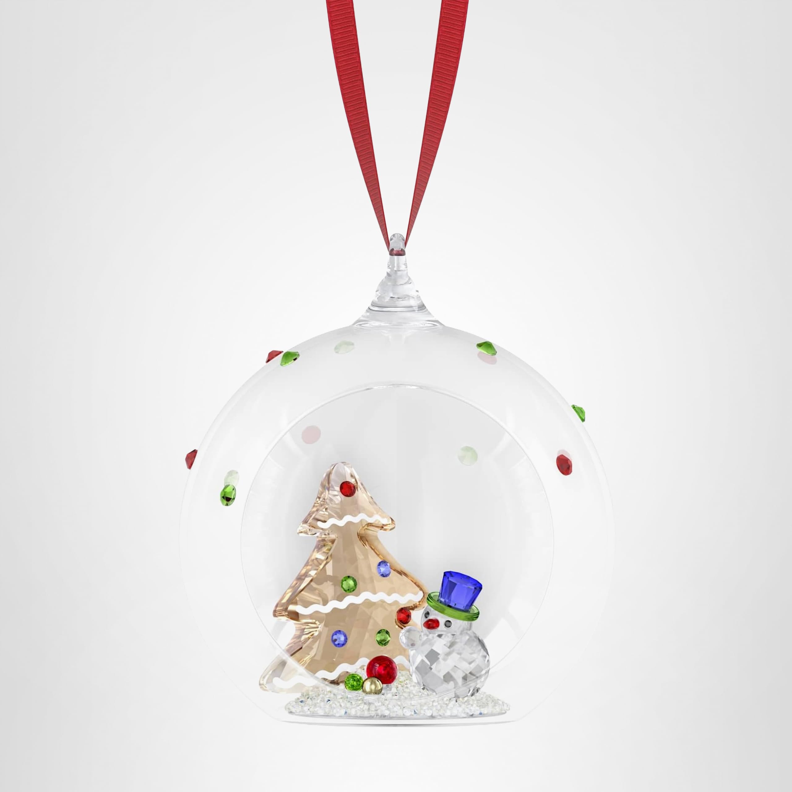 Amazon.com: Swarovski Holiday Cheers Tree and Snowman Ball
