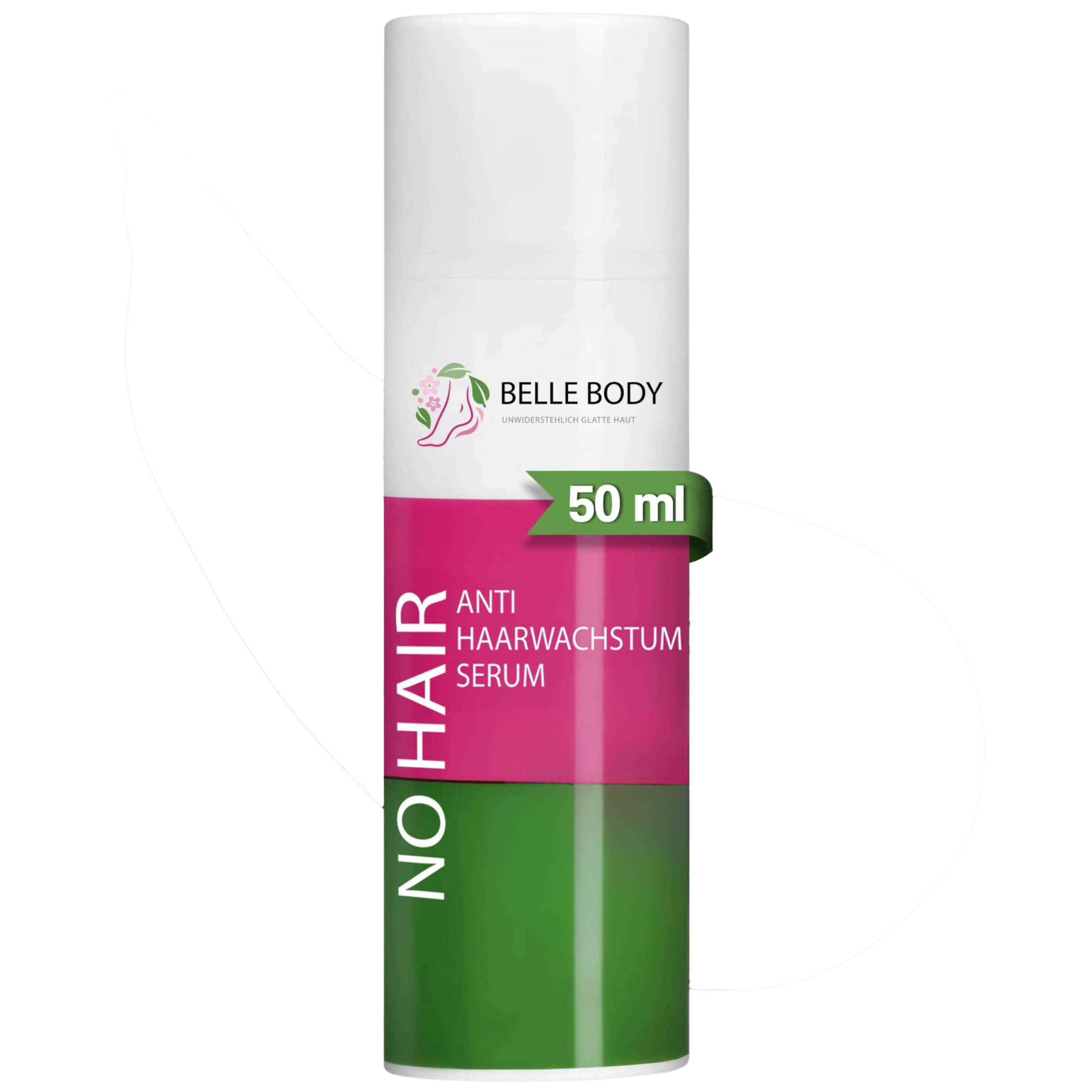 Belle Body Anti Haarwachstums-Serum 1x50ml – Mit CapiSlow™ & Vitamin B3, reduziert effektiv Haarwachstum, pflegt & beruhigt die Haut, ideal nach der Haarentfernung – Für Gesicht & Körper