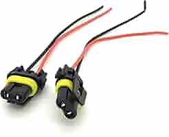 Connettori Cablaggio Fari Auto 2 Pezzi - Ricambio Per HIR2 HB4 9006 Toyota Honda - Foto 3