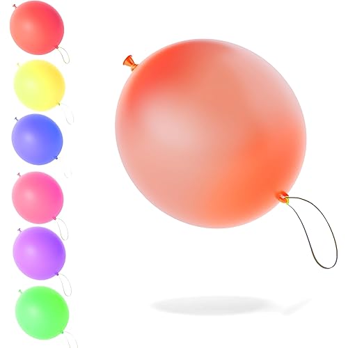 VIVILOINS 38 Punch Balloons Heavy Duty，party favors ，party favors for kids，party favors for kids goodie bags, big balloons for kids' party balloons Birthday Party ，Punching Balloon