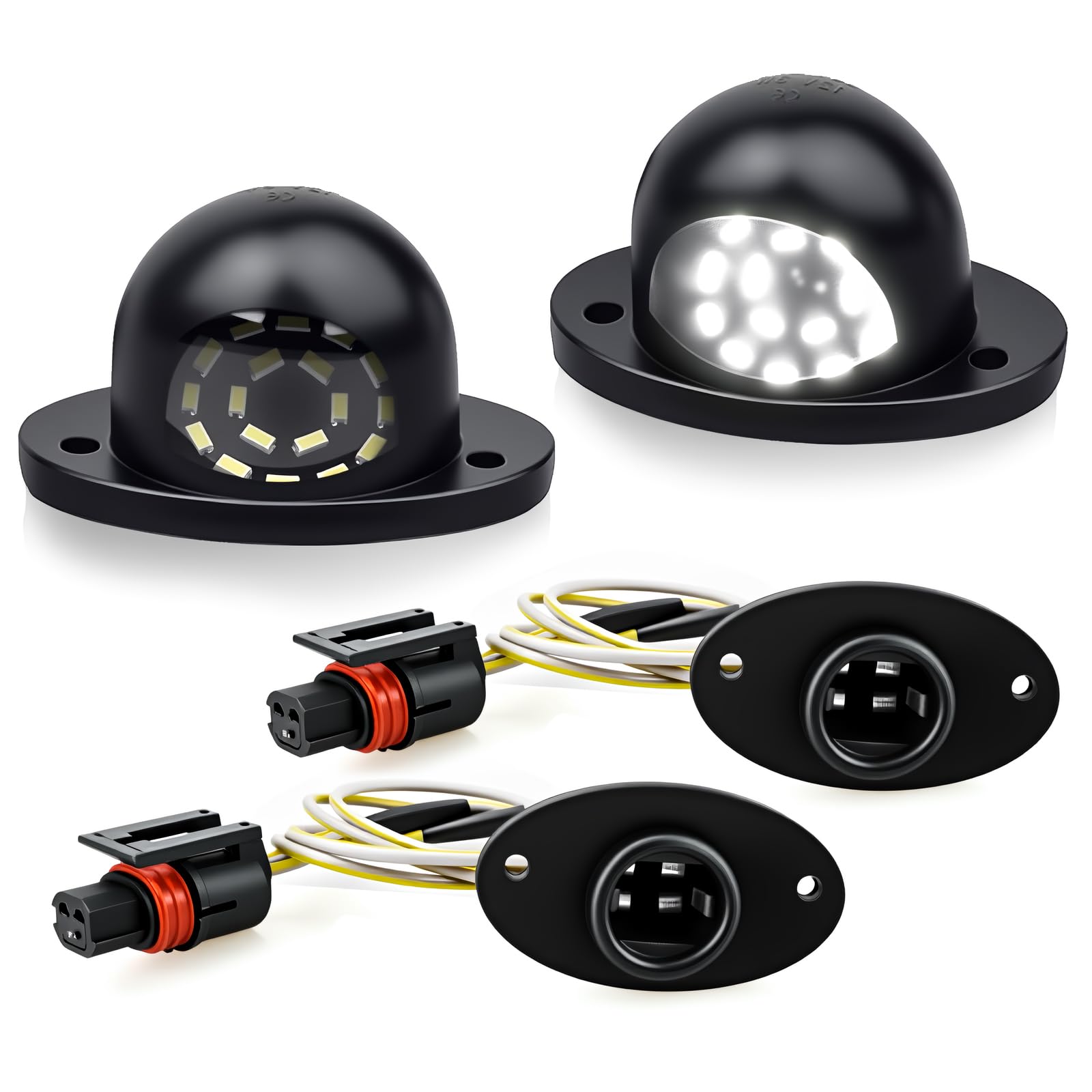 Amazon.com: D-Lumina LED License Plate Lights Lamp with Socket