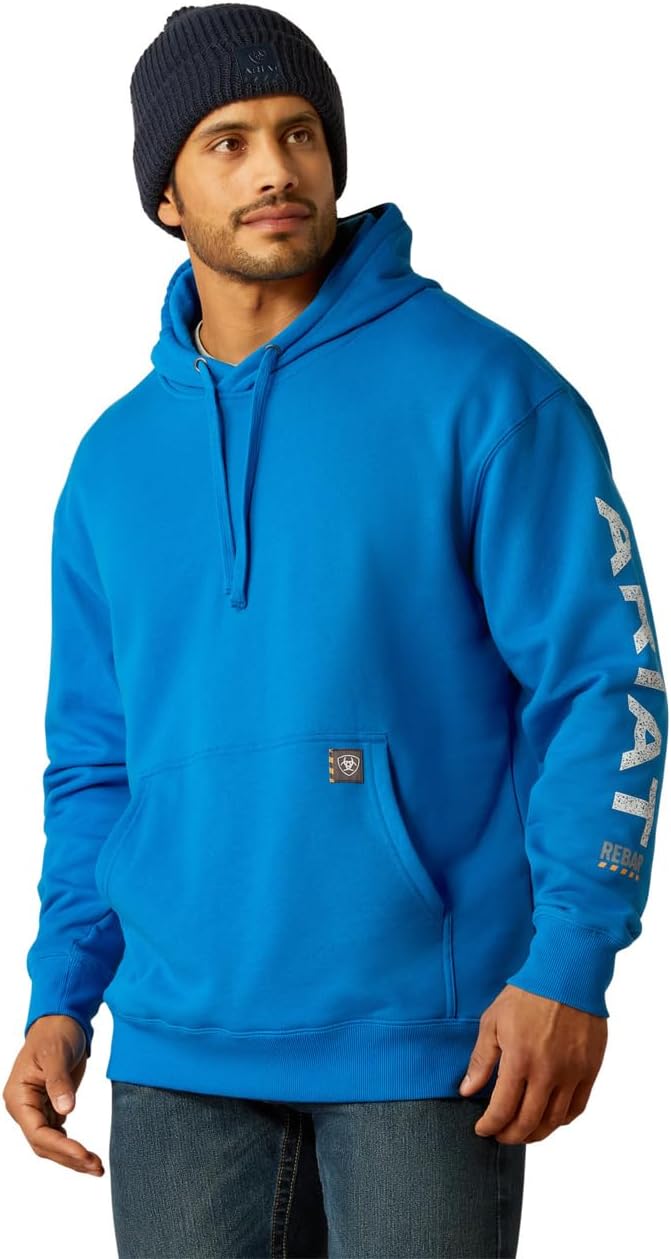 ARIAT Mens Rebar Roughneck Pullover Hoodie