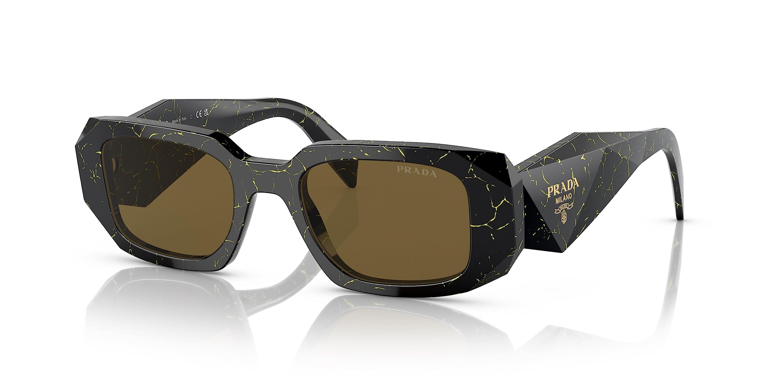 Prada 0PR 17WS 49 19D01T Gafas de Sol, Unisex-Adult, Multicolor (Multicolor), Talla Única