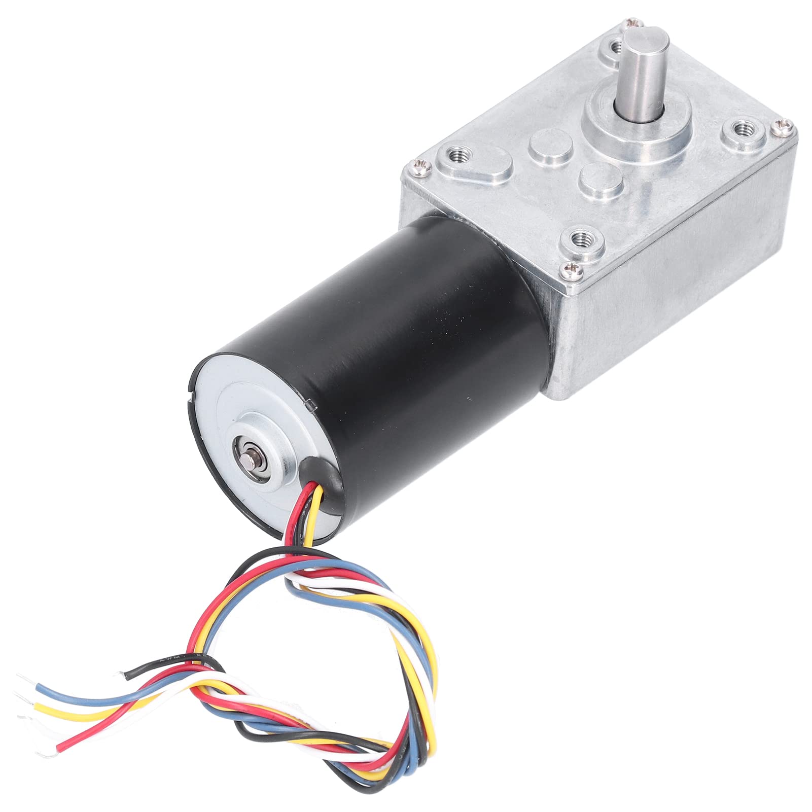Haofy Motoriduttore Elettrico a Turbina Motore DC Senza Spazzole in Lega di Zinco, Rame, Acciaio da 36 Mm Ad Alta Torsione e Basso Rumore per Uso Industriale (260RPM)