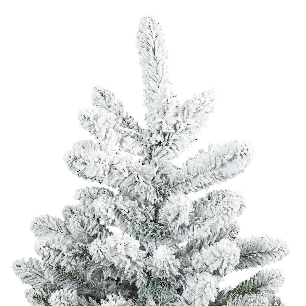Künstlicher Weihnachtsbaum, Weiß, 150 cm, PVC und Stahl, mit Ständer