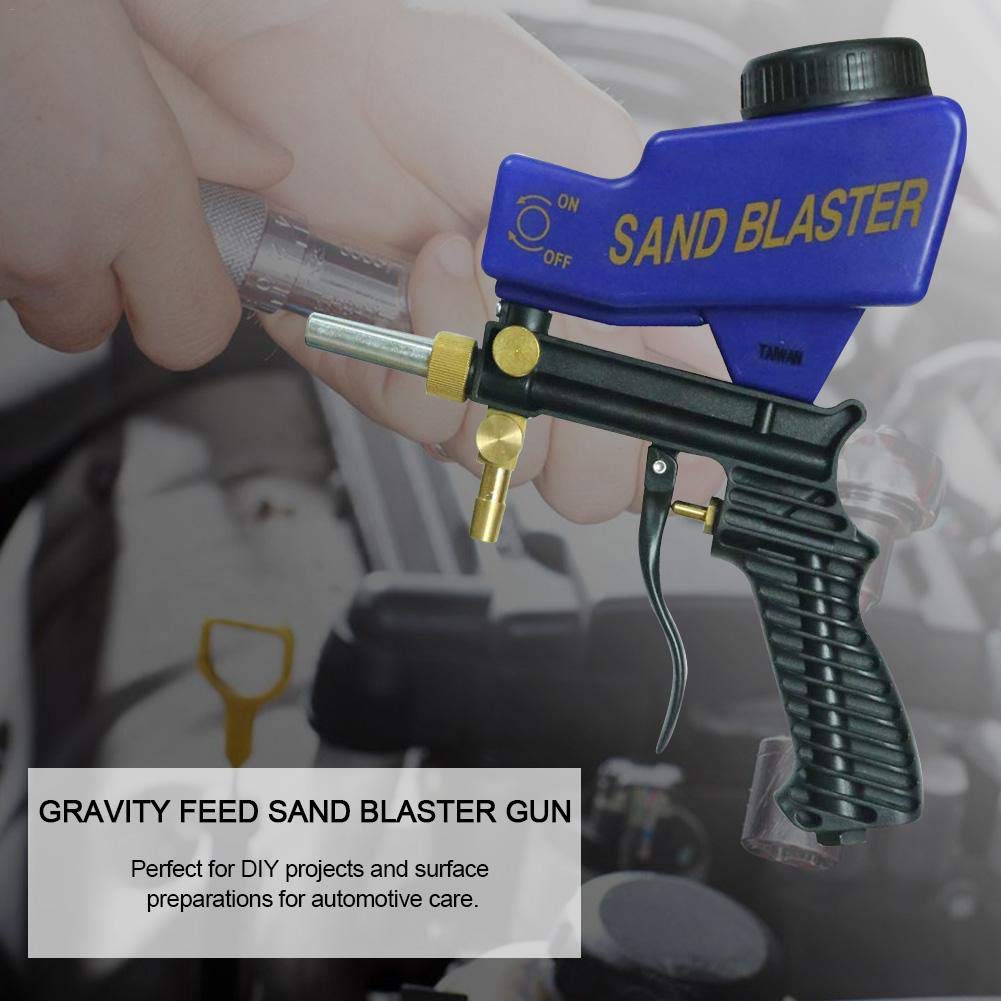 Buy Seasons Shop Sandblaster Sand Blaster Kit, Soda Blaster, Professional Sand Blasters, Media