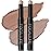 FOCALLURE 2 Pcs Cream Eyeshadow Stick,Brightener Eyeshadow Pencil Crayon,Highlighter Eye Shadow Stick Sets with Crease-proof Formula,Long Lasting Waterproof Eye Shadow Make Up,Smoky Brown