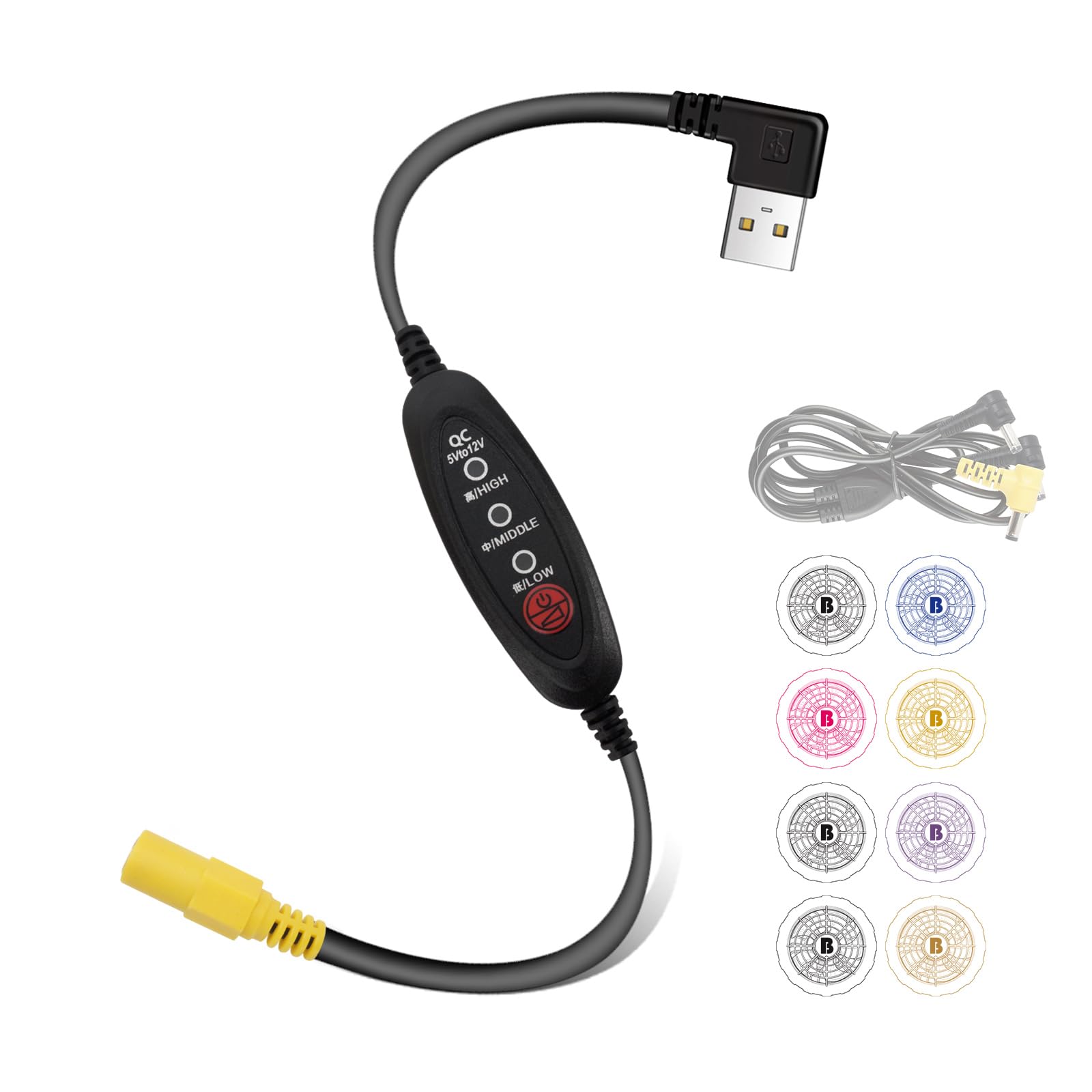 Amazon.co.jp: 空調作業服 ケーブル バートル BURTLE AC270 AC271