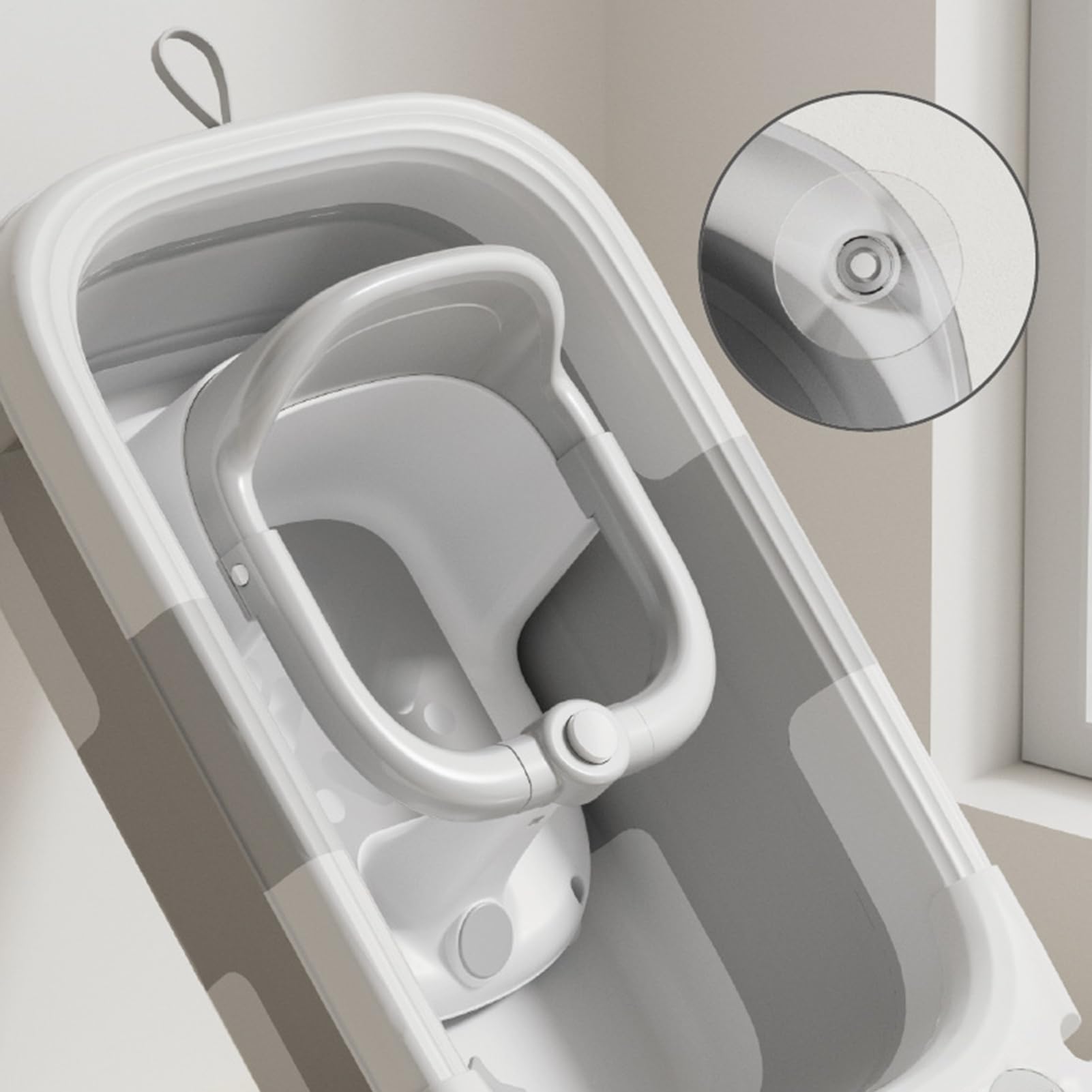 Seggiolino da Bagno per Bambini Supporto Antiscivolo con Ventose per il | Seggiolino da bagno a seduta Casa, viaggio, pavimento, bambini, neogenitori, babysitter, famiglie attente alla si