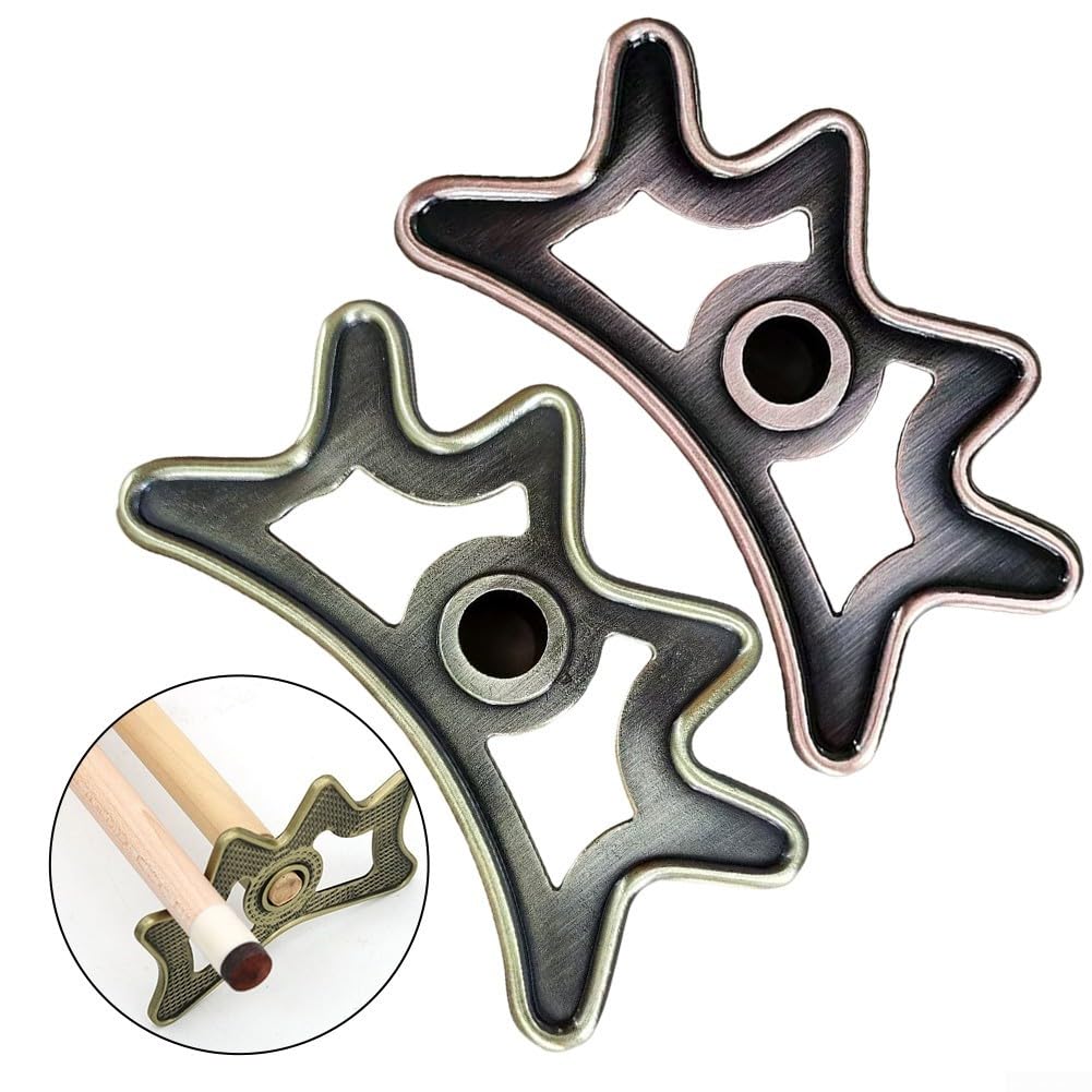 Supporto per ponte da biliardo in metallo affidabile, regolabile per adattarsi perfettamente al tuo stile di gioco (marrone)