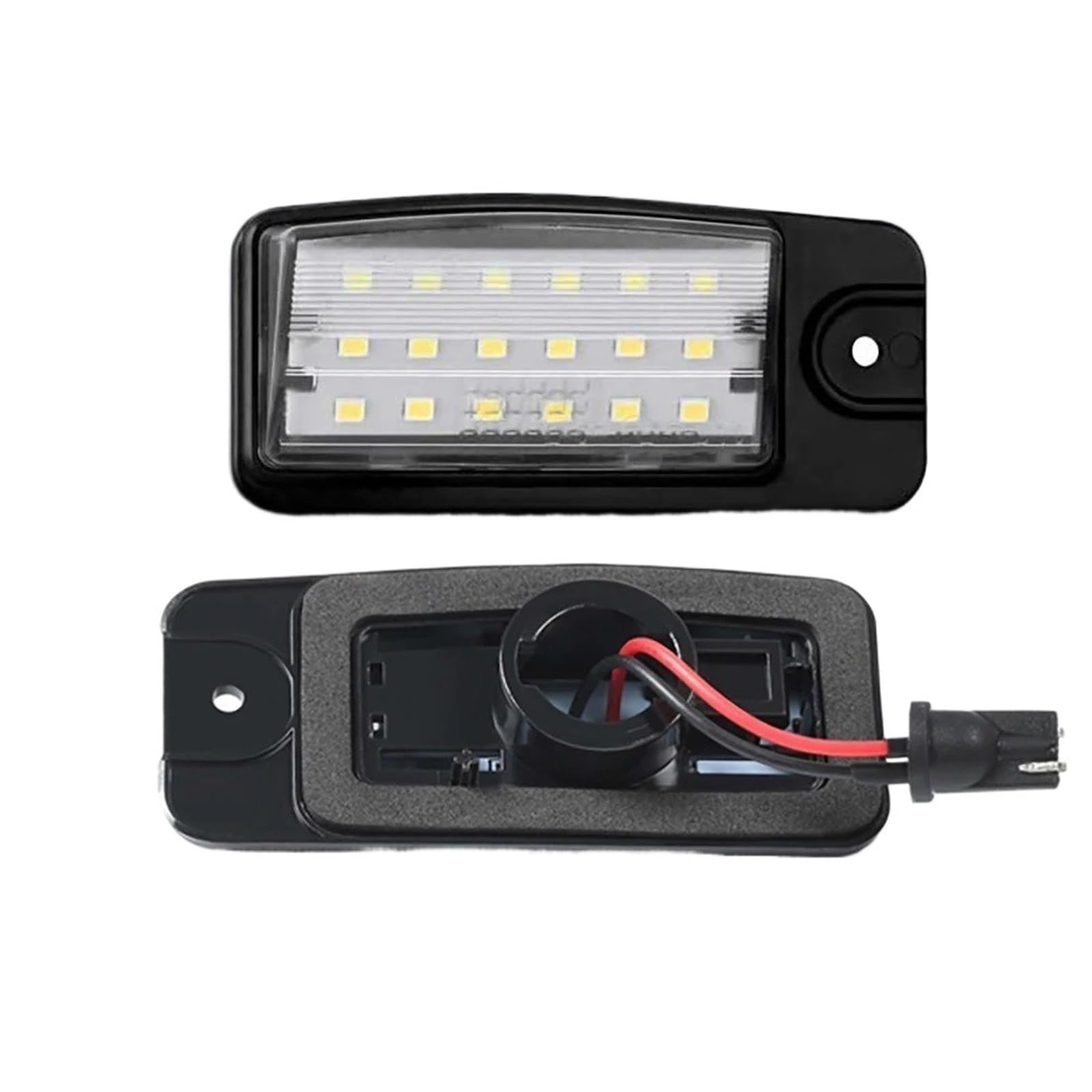 Luces LED matrícula EX37 FX35 QX50 soluciona iluminación trasera tenue 2uds 8