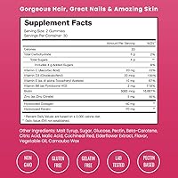 Vista 9 de NutraChamps Paquete completo de cabello, piel y uñas. Biotina, colágeno, queratina