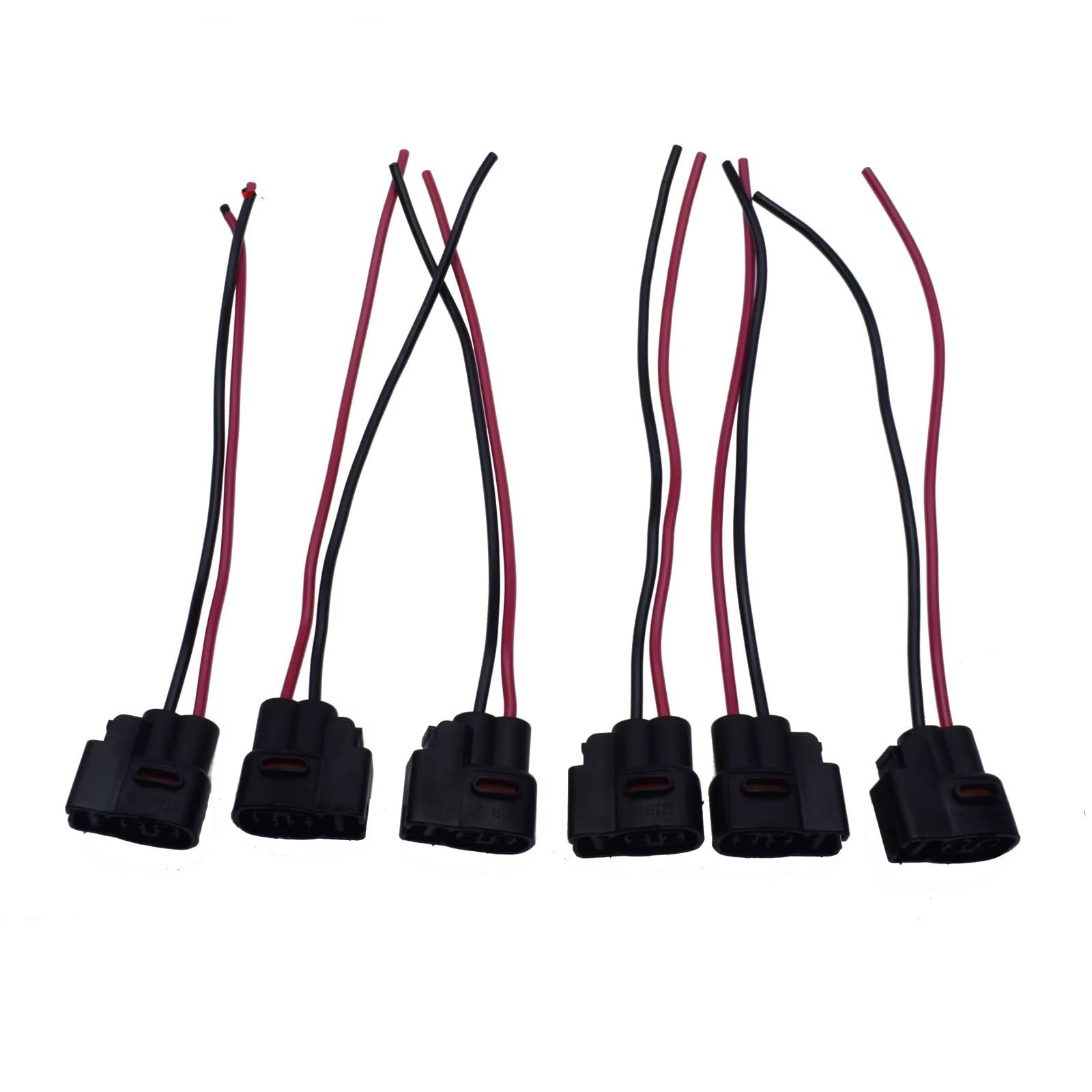 Kfz-Stecker für Edge 3.5L V6 2007-2016 und Transit 3.7L V6 2015-2017, Zündspulenstecker, Kabelbaumstecker C1595 (6-teilig)