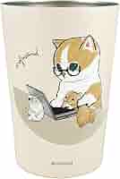 ねこのさん専用　２枚クール便 Amazon.co.jp: mofusand (もふさんど) 2WAY 真空二重 タンブラー