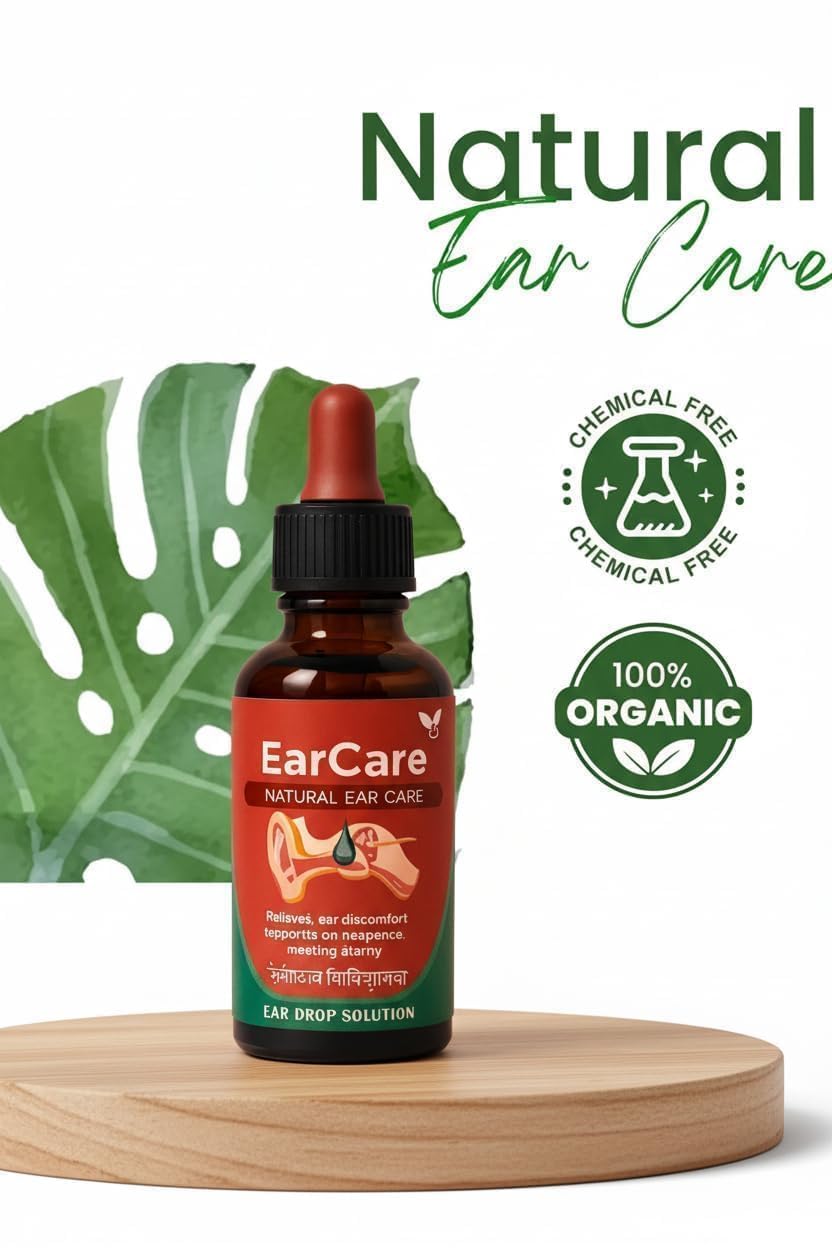 EarCare Natural Ear Drops – Herbal Ear Drop Solution for Ear Pain, Discomfort & Ear Wax Removal | Gentle, Safe & Fast Acting Ear Care Formula (1) — Amazon image 3