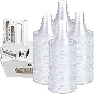 100Pack Ear Thermometer Probe Covers, Lens Filters, Refill, Refill Covers for All themometer Thermometer Models Digital Thermometers Disposable Covers (100)