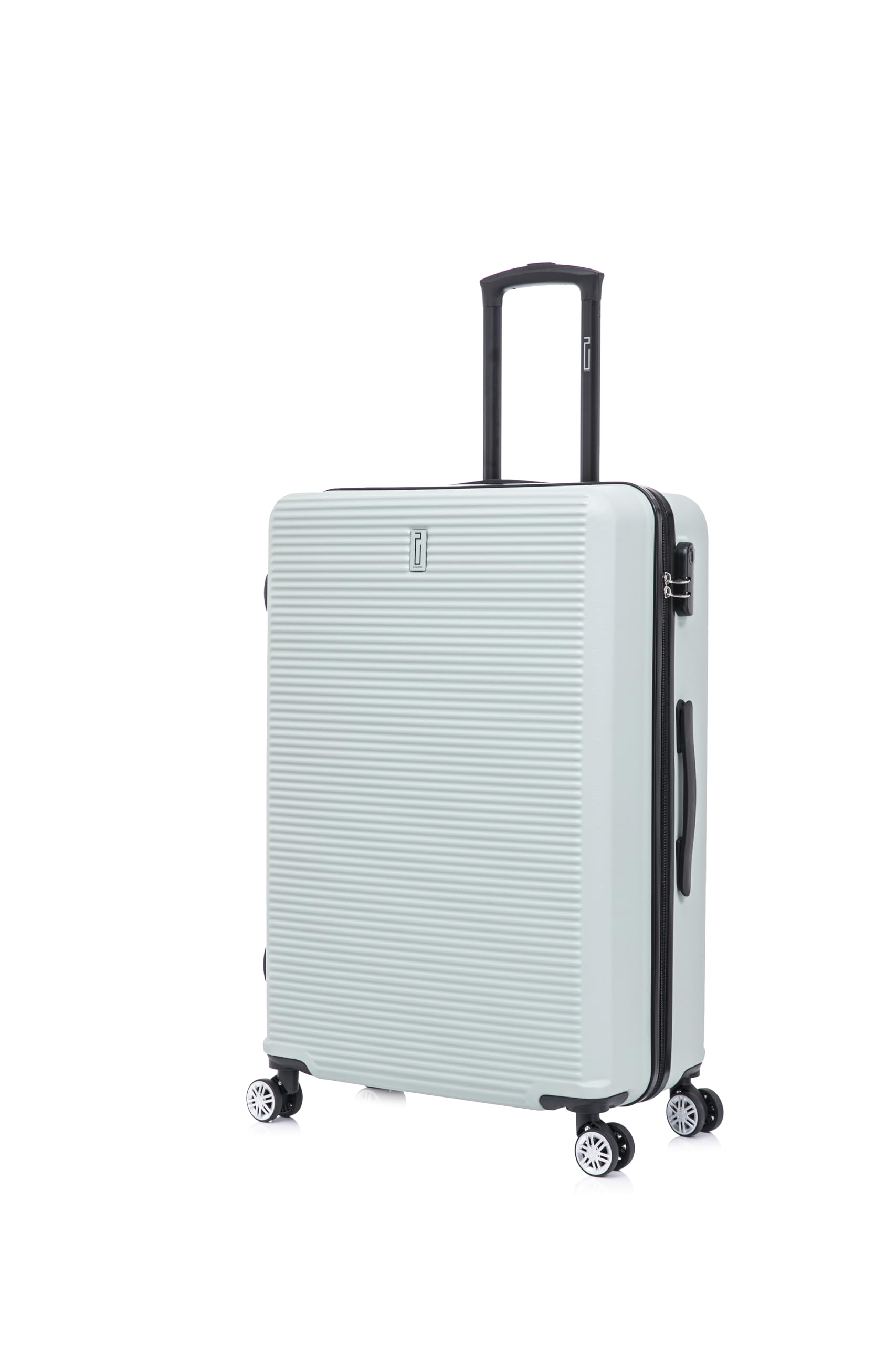 CELIMS - Grande Valise Soute 75 cm 23kg Rigide ABS Légère | Valise XL à roulettes 4 Roues 360° | Bagage Soute Avion 23kg | Valise Grande Taille Voyage | Vert Pastel - 1