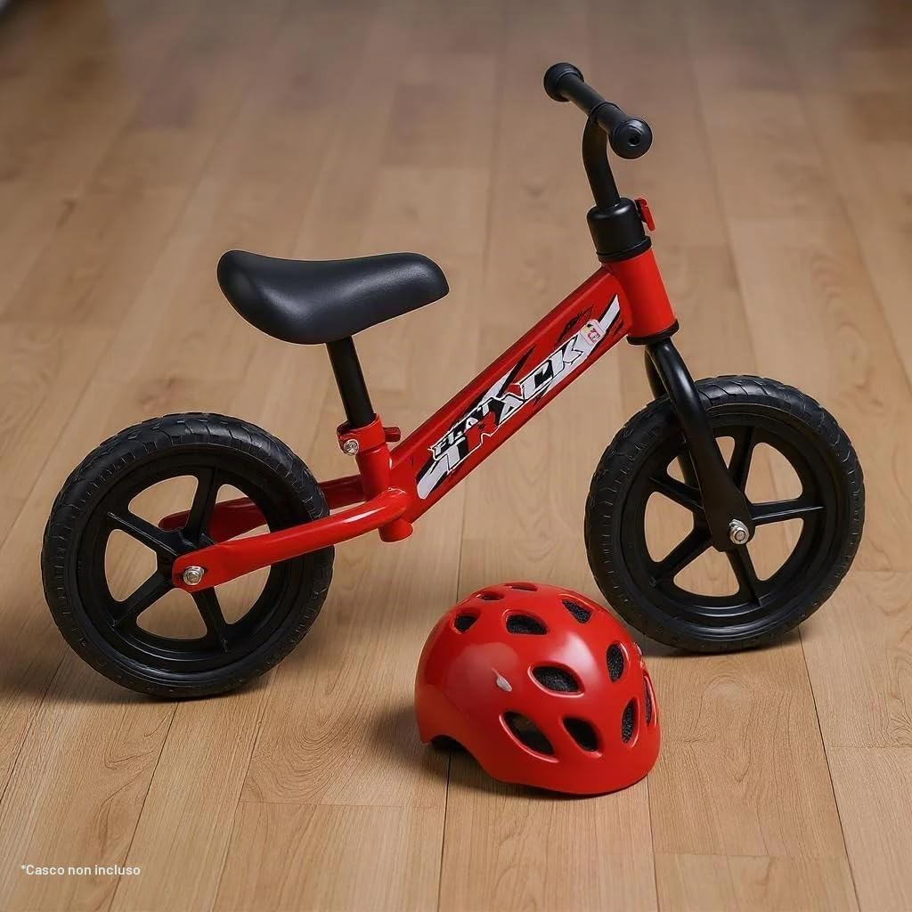 Chicos - Balance Bike Flat Track - Bicicletta Senza Pedali Ultraleggera con Ruote Anti-Foratura, Regolabile per Bambini 1-4 Anni (37004)