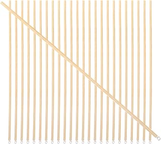 UPKOCH Wood Puppet Control Sticks 30pcs Beige for Shadow Puppetry | Handmade Rods, Flexible Control and Easy Assembly, Creative DIY Design for Hand Puppets and Education