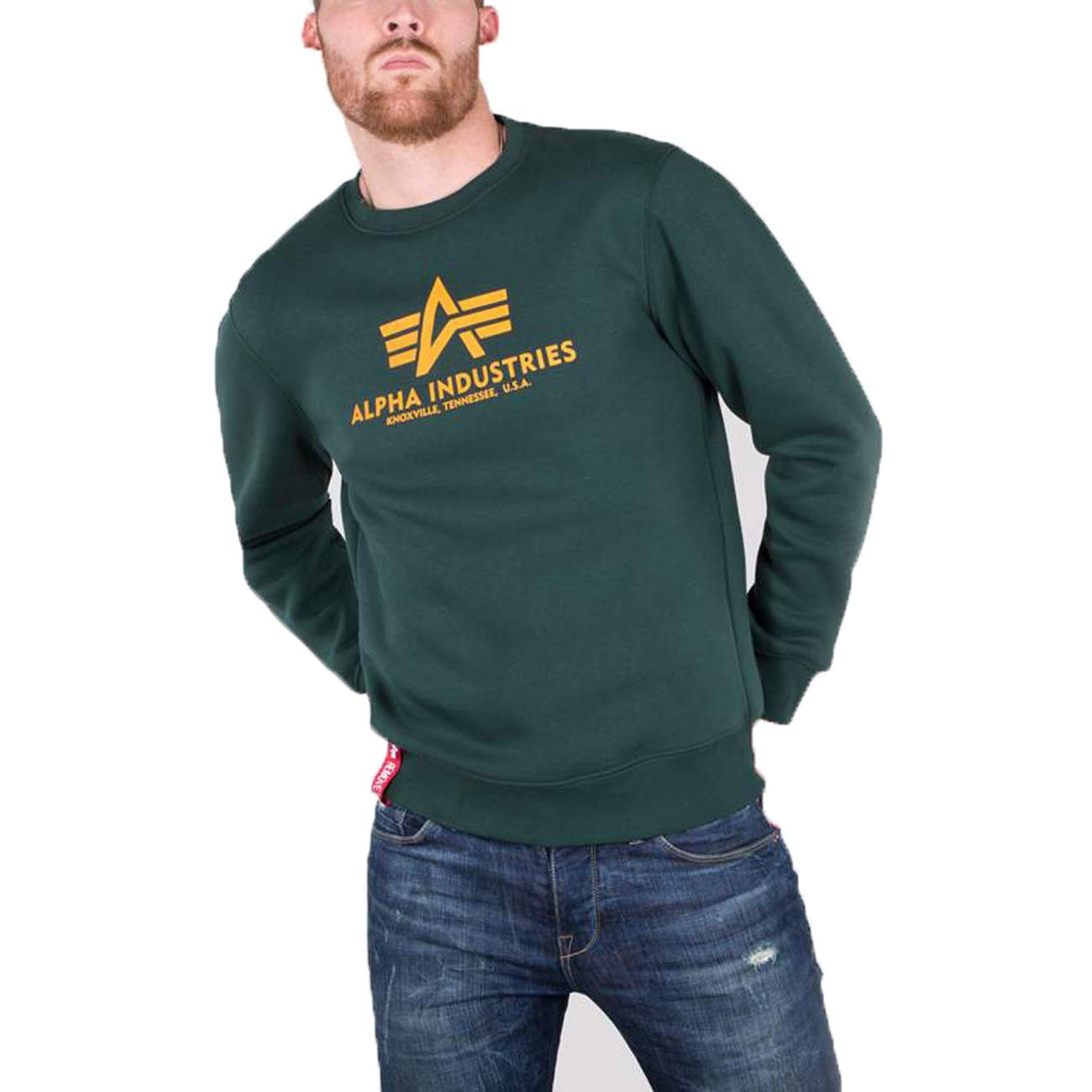 ALPHA INDUSTRIESMen's Basic Sweater Sweatshirt