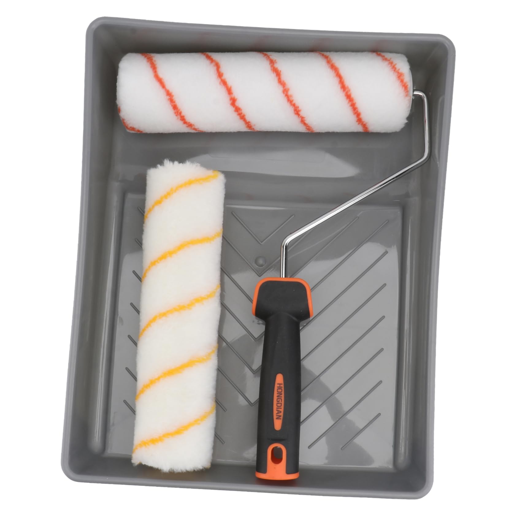 UPKOCH 1 Set Roller Brush Set Wall Painting Roller Decorative Tray House Painting Supplies Foam Paint Brush Resin Kits Roller Paint Brush Paint Kits Household Plastic Wheel Set