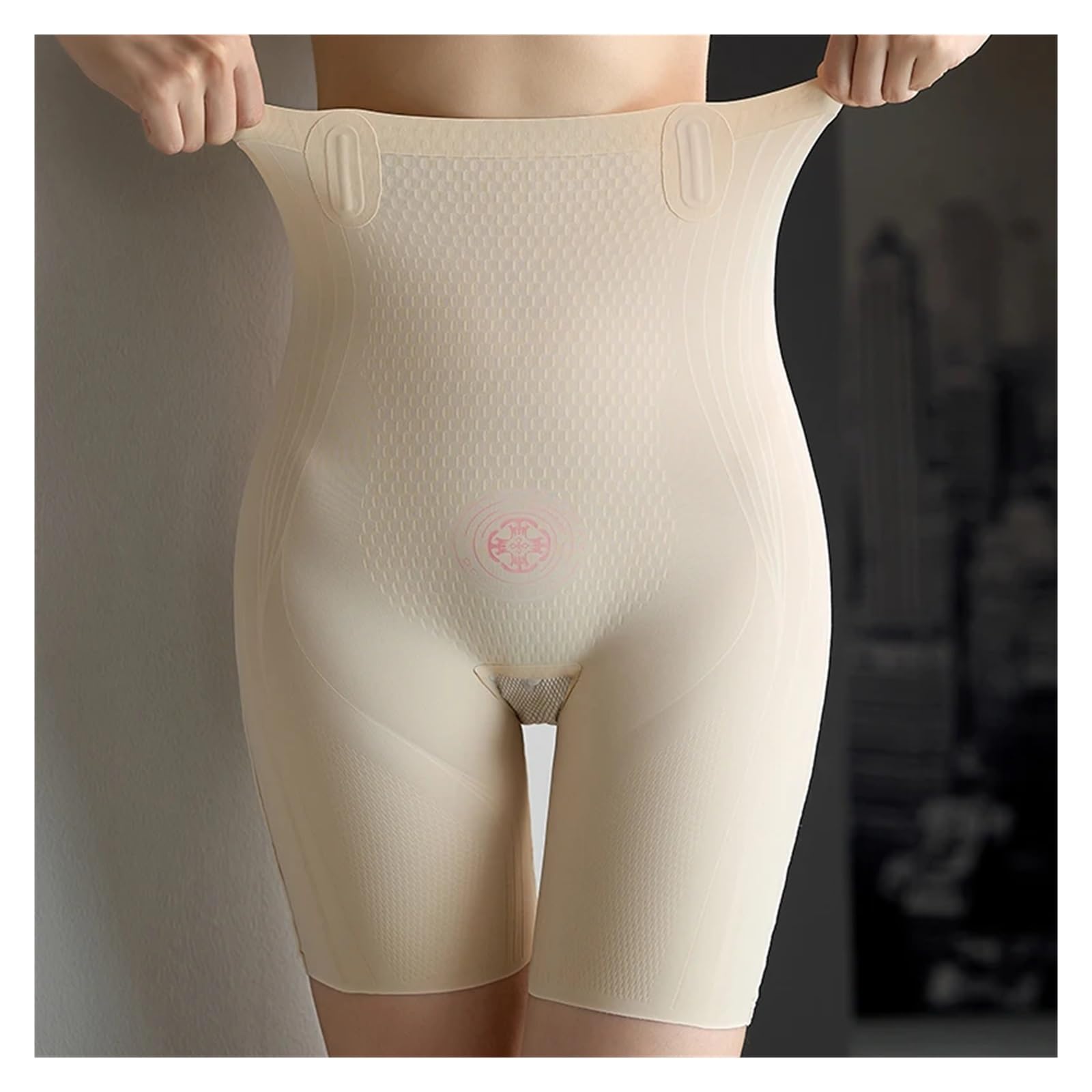 Guaina Contenitiva Donna Sollevamento dell'anca Dopo Il Parto Pancia Stretta Elastica Intimo da Donna Traspirante Pantaloni Modellanti for Il Corpo Cavallo di Seta(White,XXL 72.5-82.5kgs)