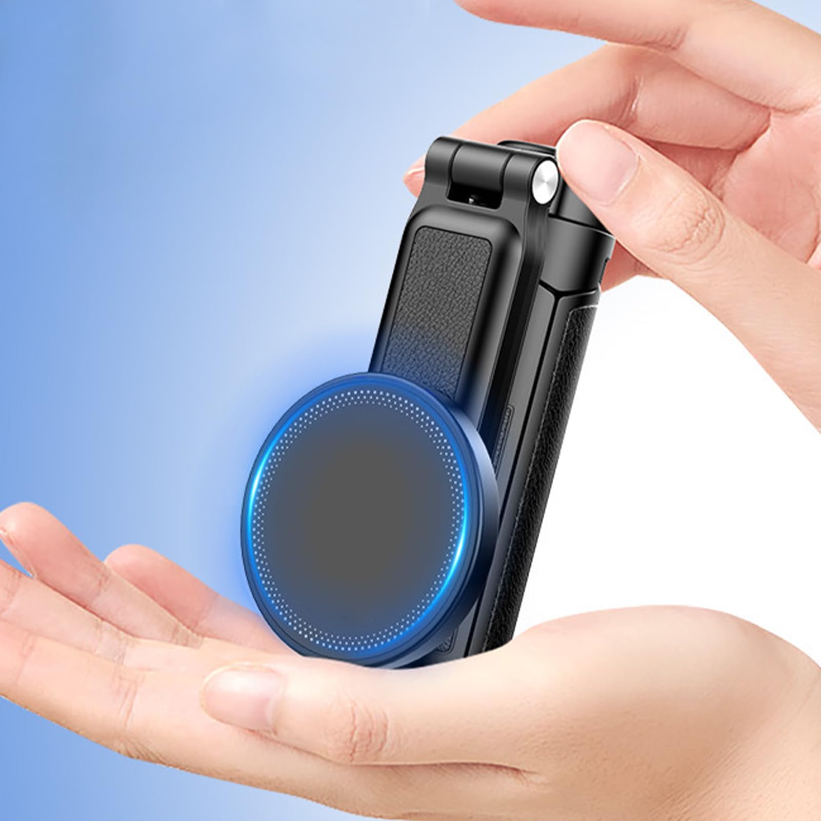 Treppiede magnetico | treppiede per selfie | Cinque sezioni telescopiche pieghevoli regolabili mobile tascabile per viaggi vlogging fotografia golf