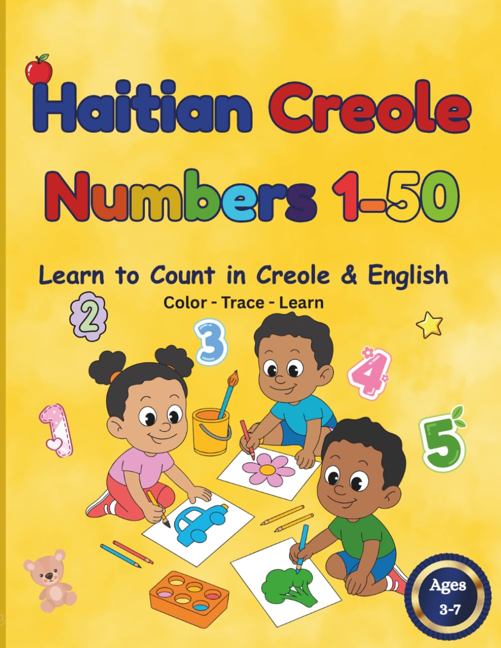 Haitian Creole Numbers 1–50: Learn to Count in Creole & English