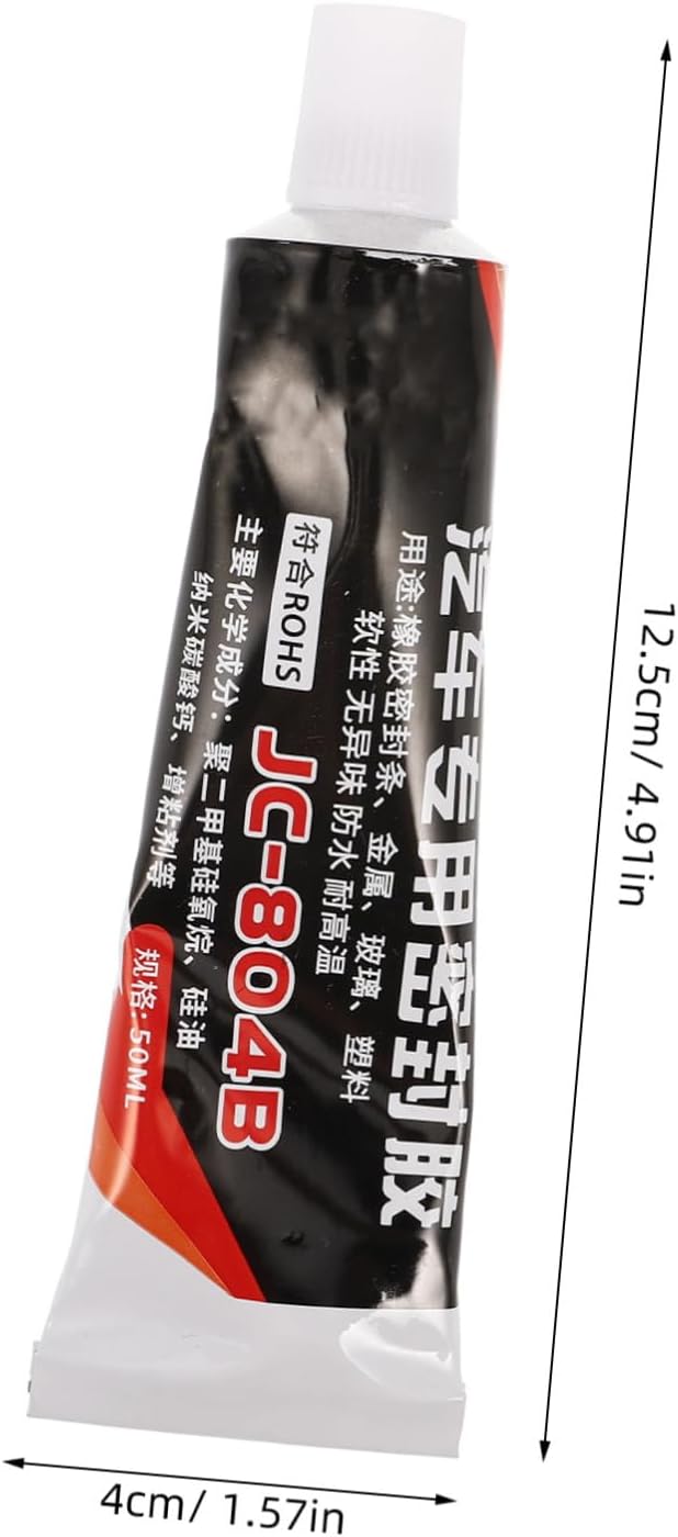 STOBAZA Car Window Sealant Adhesive for Windshield, Sunroof Chassis Cream