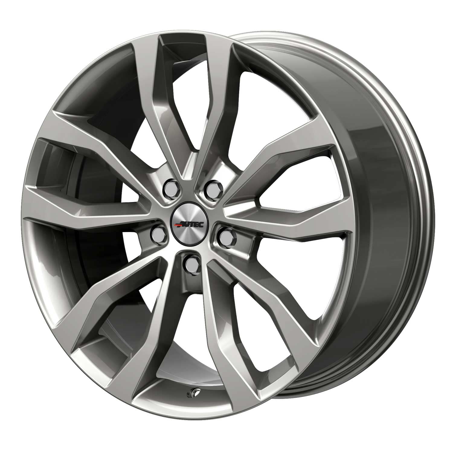 Cerchio in lega AUTEC 8.50 x 19 Titansilber ET: 38.00 PCD: 5 x114.30 Foro centrale:64.20