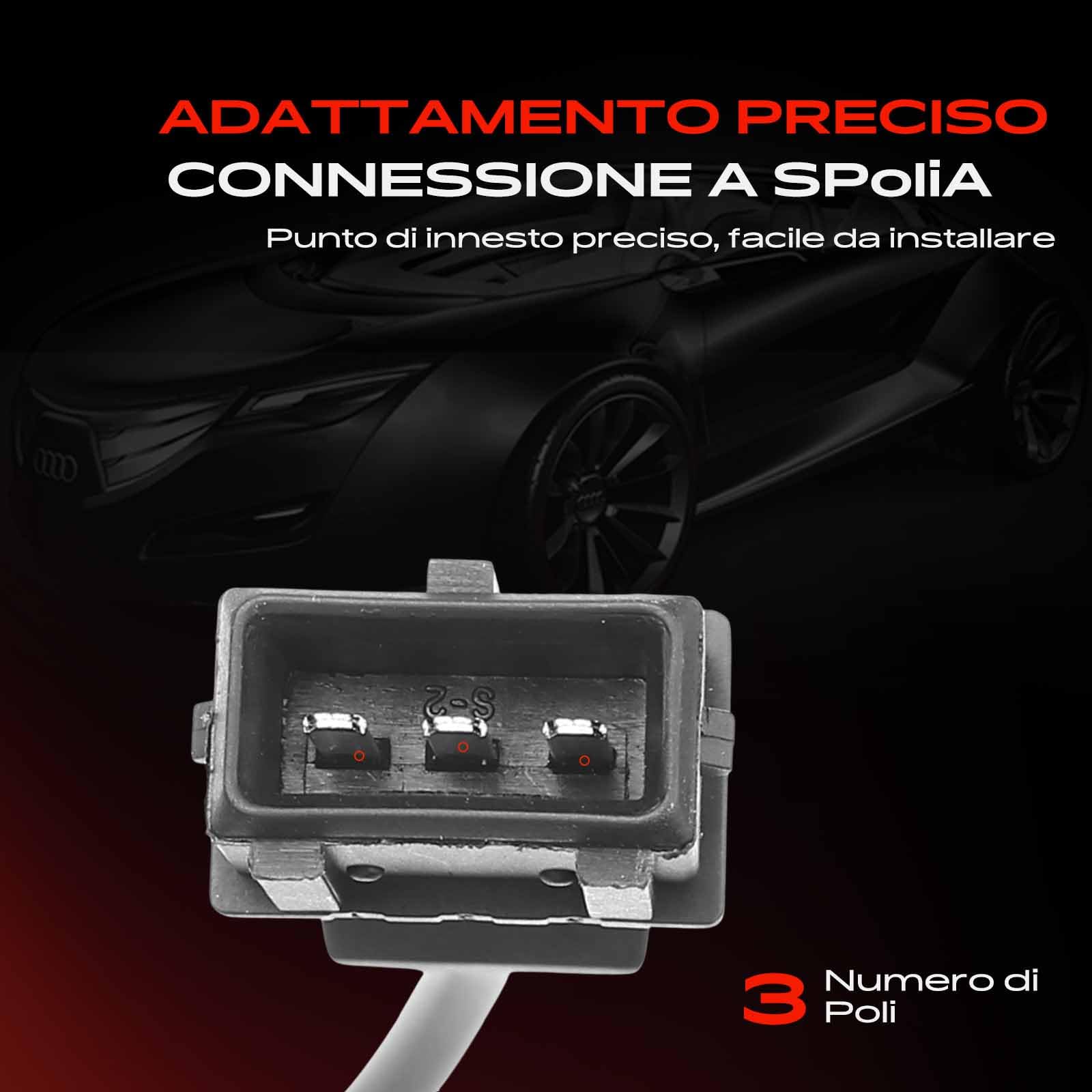 Frankberg Posizione dell'albero Motore Sensore dell'albero Motore Compatibile con Doblo Furgone/MPV 223 Doblo MPV 119 223 Stilo 192 Stilo Multi Wagon 192 Multipla 186 Replace# 46442091