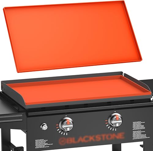 28" Silicone Griddle Cover Mat for Blackstone Griddle, Heavy Dutdy Food Grade Silicone Griddle Cover, All Year Round Griddle Top Protective Cover for Black Stone Accessories